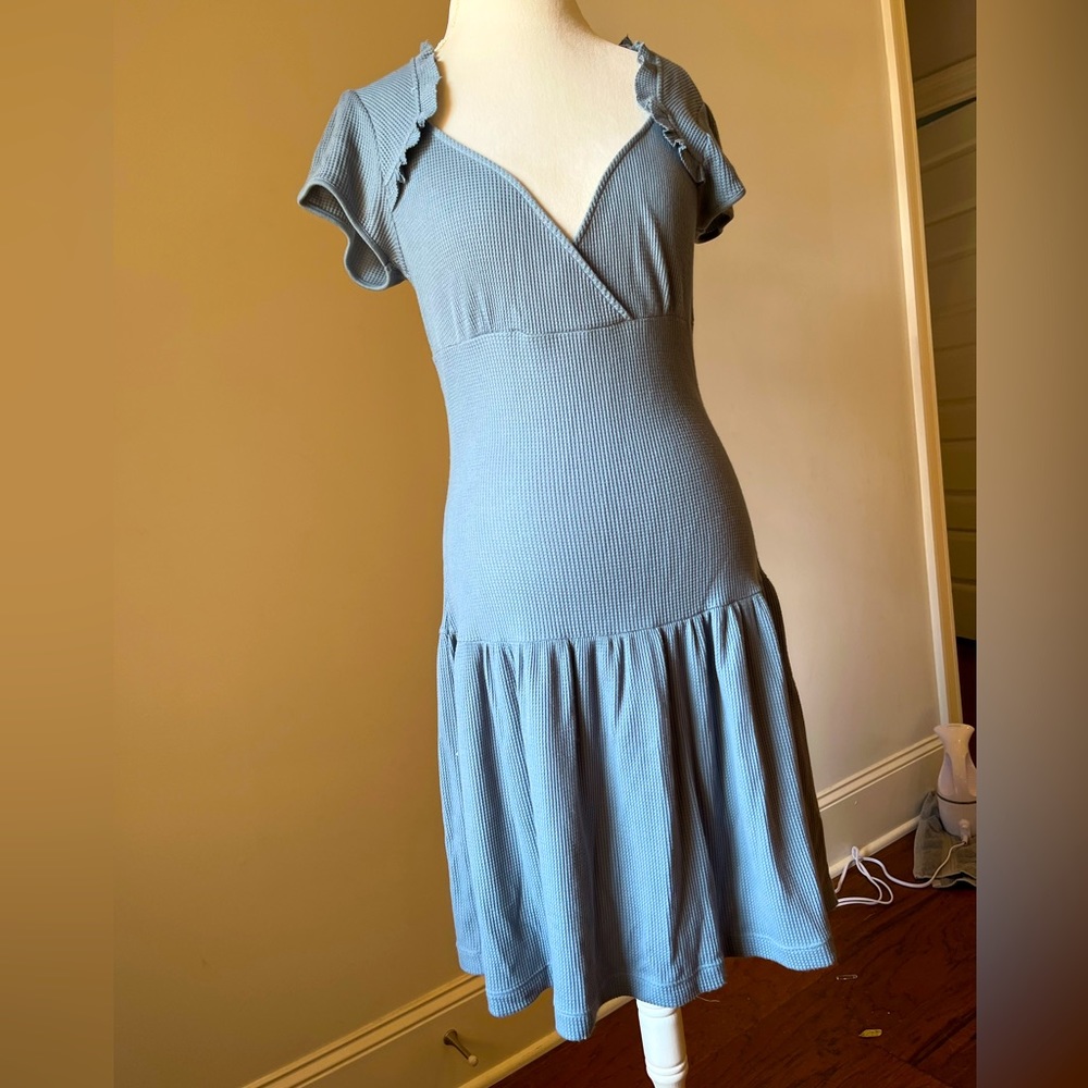Free People knit drop waist dress